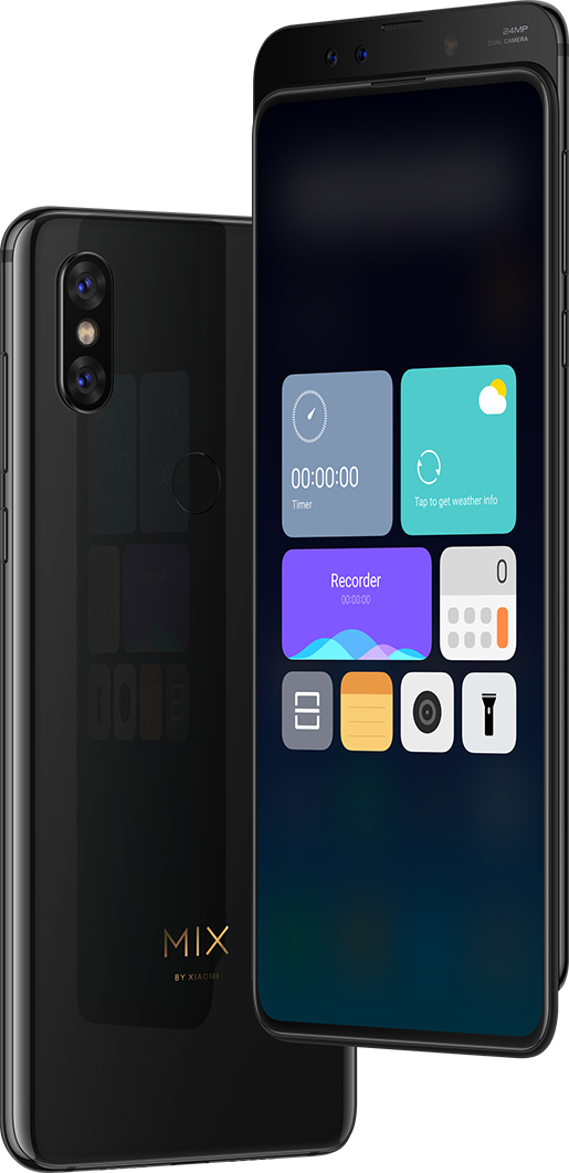 Xiaomi Mi Mix - Xiaomi (515x1061), Png Download