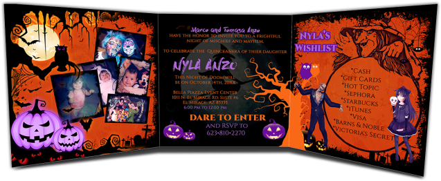 Quinceanera Invitaciones En Espanol Invitations Az - Invitation (640x640), Png Download