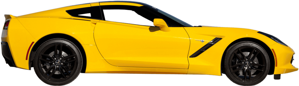 Chevrolet Corvette C7 Stingray Z51 - Z 06 (1066x295), Png Download