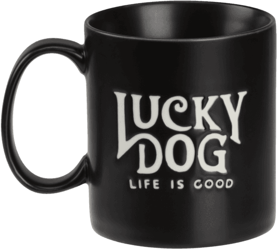 Lucky Dog Jake's Mug - Life Is Good Jakes Mug (570x570), Png Download