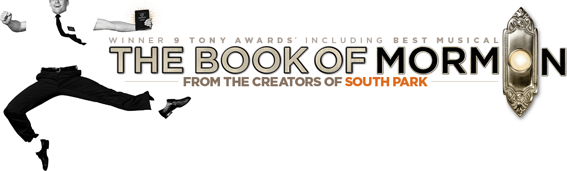The Book Of Mormon - Book Of Mormon Movie, Volume 1: (1103x333), Png Download