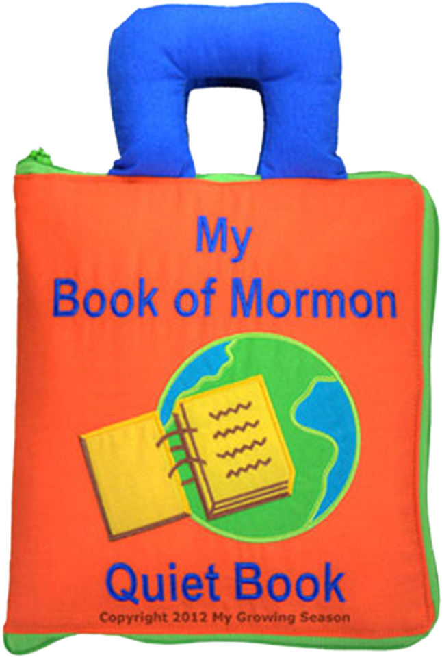 My Book Of Mormon Quiet Book (1000x1000), Png Download