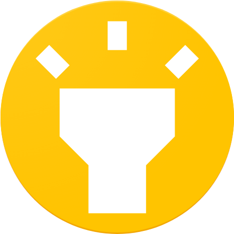 Flash Light - Circle (576x576), Png Download