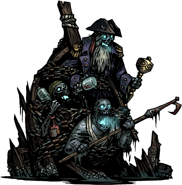 Image02 - Darkest Dungeon Character Art (600x642), Png Download