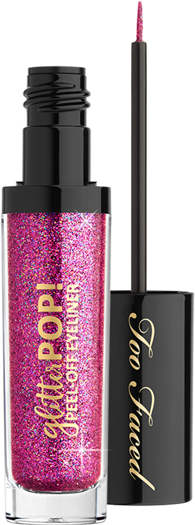 Glitter - Silver Glitter Eyeliner Too Faced (2000x1800), Png Download