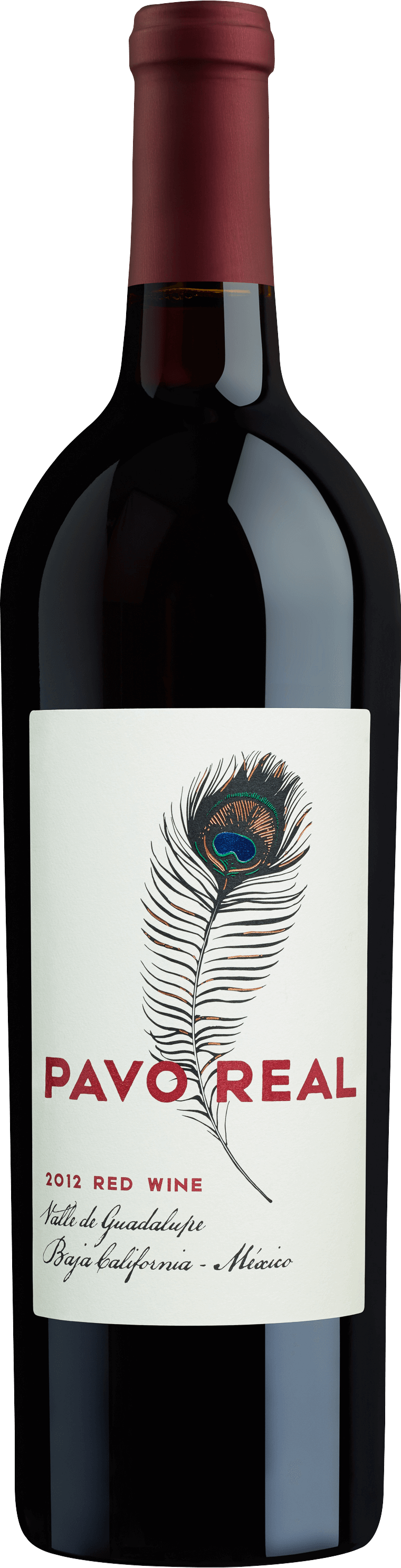 An Outstanding Wine - Pavo Real Red Wine (760x2964), Png Download