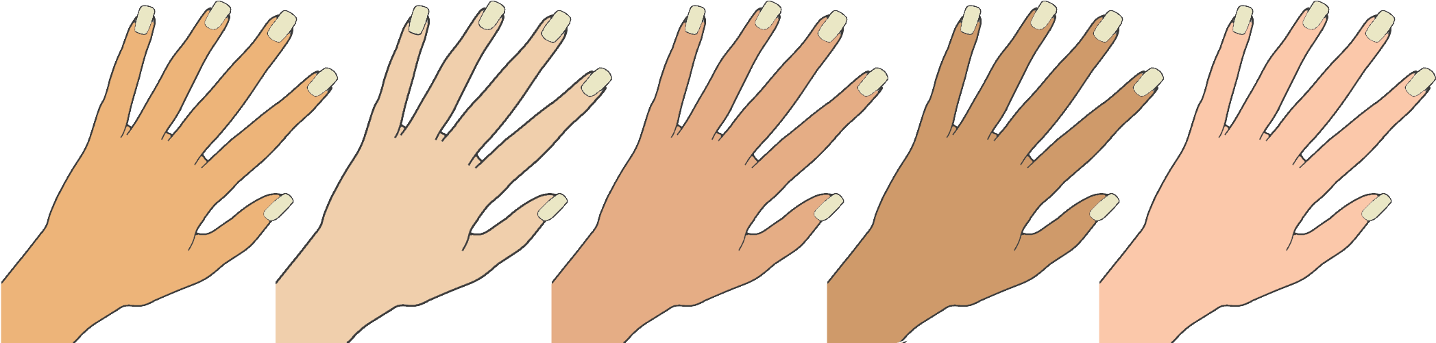 Revlonbareboneshand - Sign Language (2103x525), Png Download