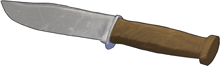 Knife (1000x968), Png Download