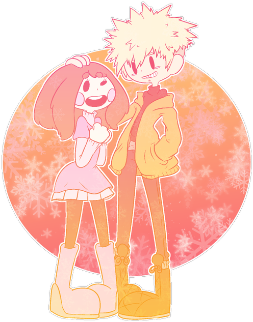 Older Kacchako - Cartoon (586x680), Png Download