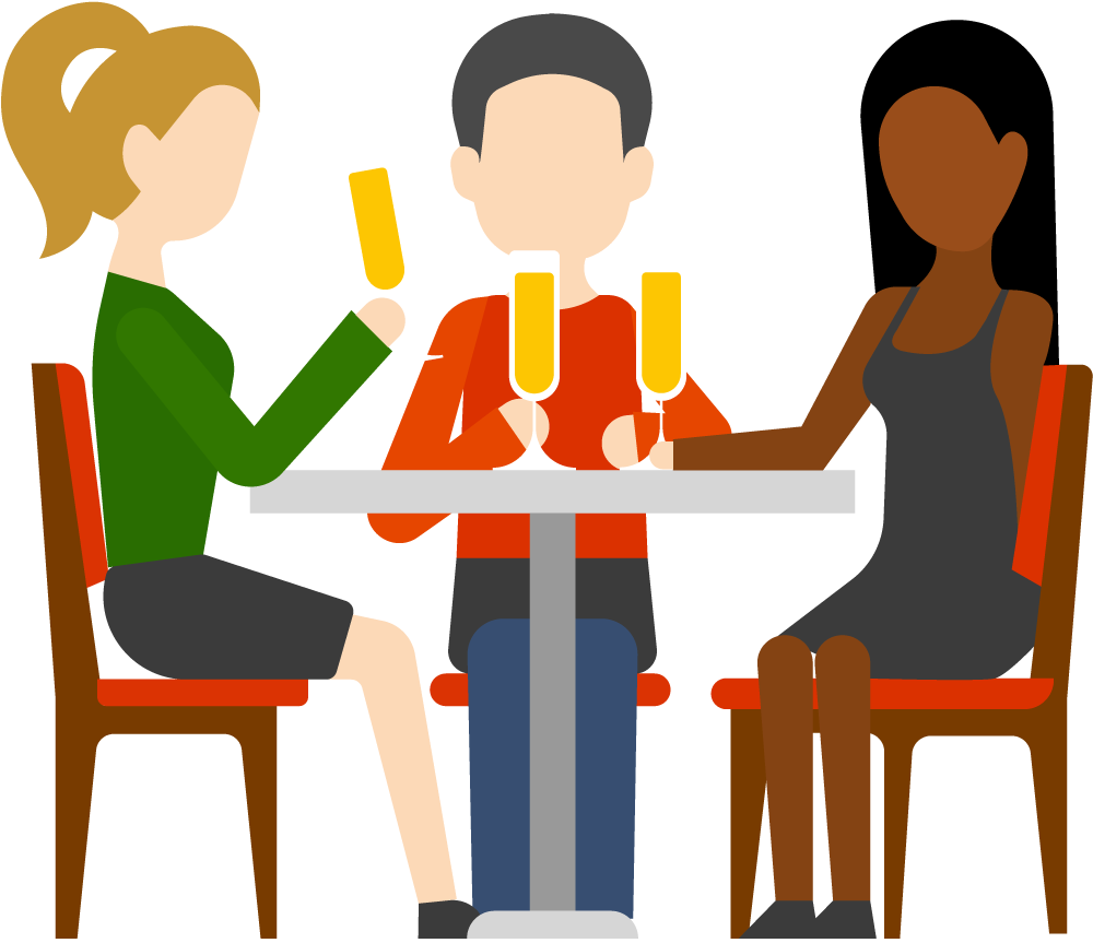 Share Your Passion For Food While Meeting Amazing People (1000x863), Png Download