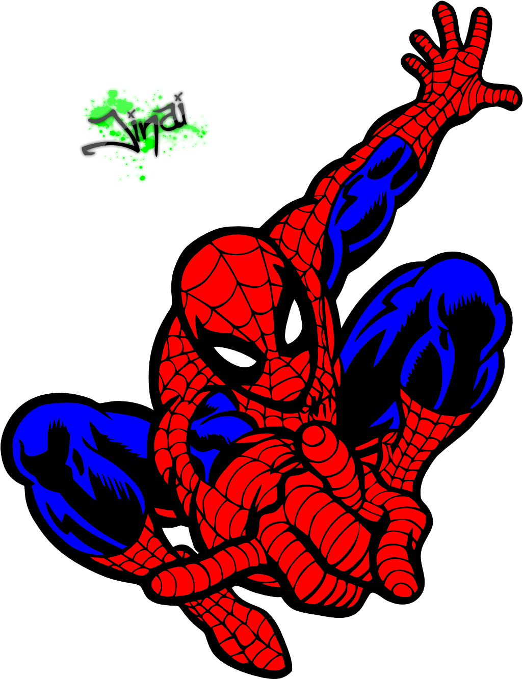 Dessins En Couleurs À Imprimer - Spiderman Clip Art (1036x1341), Png Download