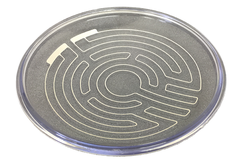 Pad-printed Circuitboard On A Headlight Assembly - Circle (760x518), Png Download