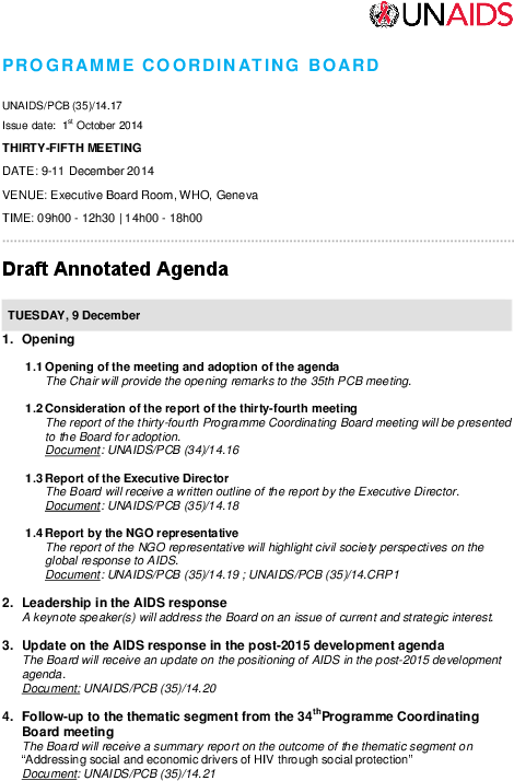 Publication - Draft Agenda (595x842), Png Download