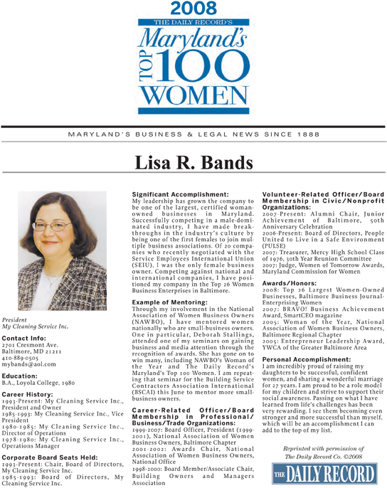 Lisa Bandsmdtop100 - Daily Record (553x694), Png Download