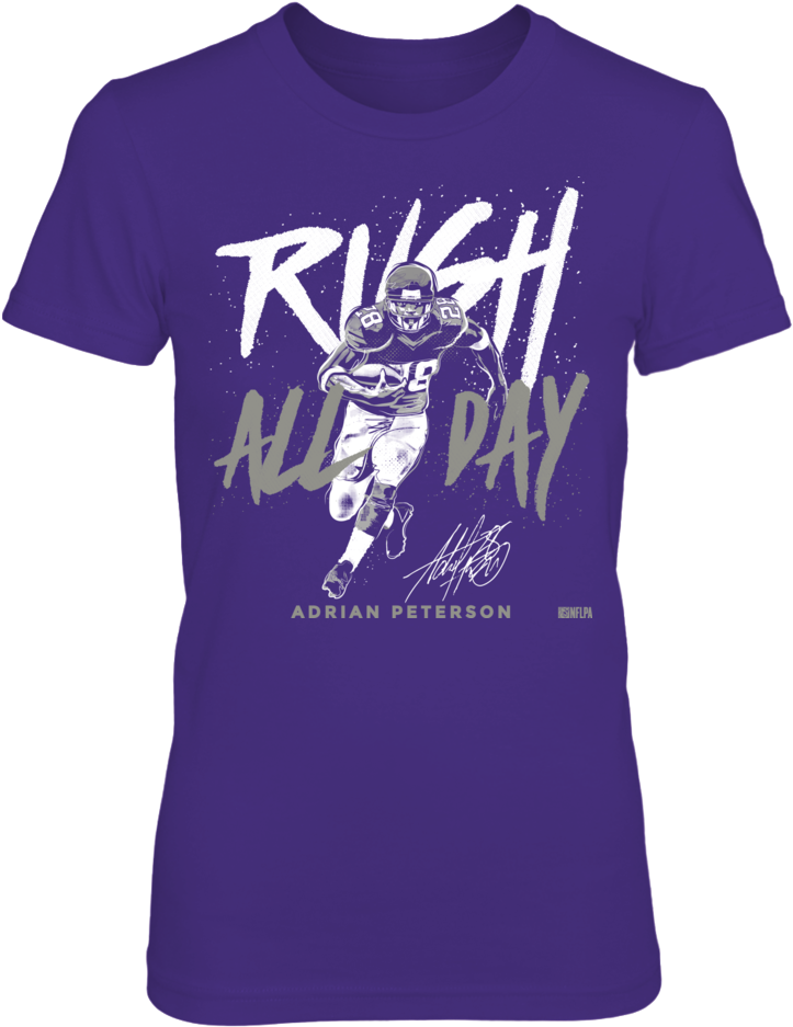 Rush All Day - American Football (1000x1000), Png Download