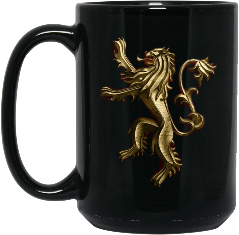 House Lannister Sigil Bm15oz 15 Oz - Game Of Thrones (1024x1024), Png Download