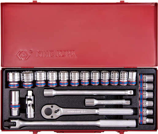 6pt Socket Wrench Set King Tony 4532mr - Защёлка Apecs 8026-05-crm/cr 00019277 (900x630), Png Download