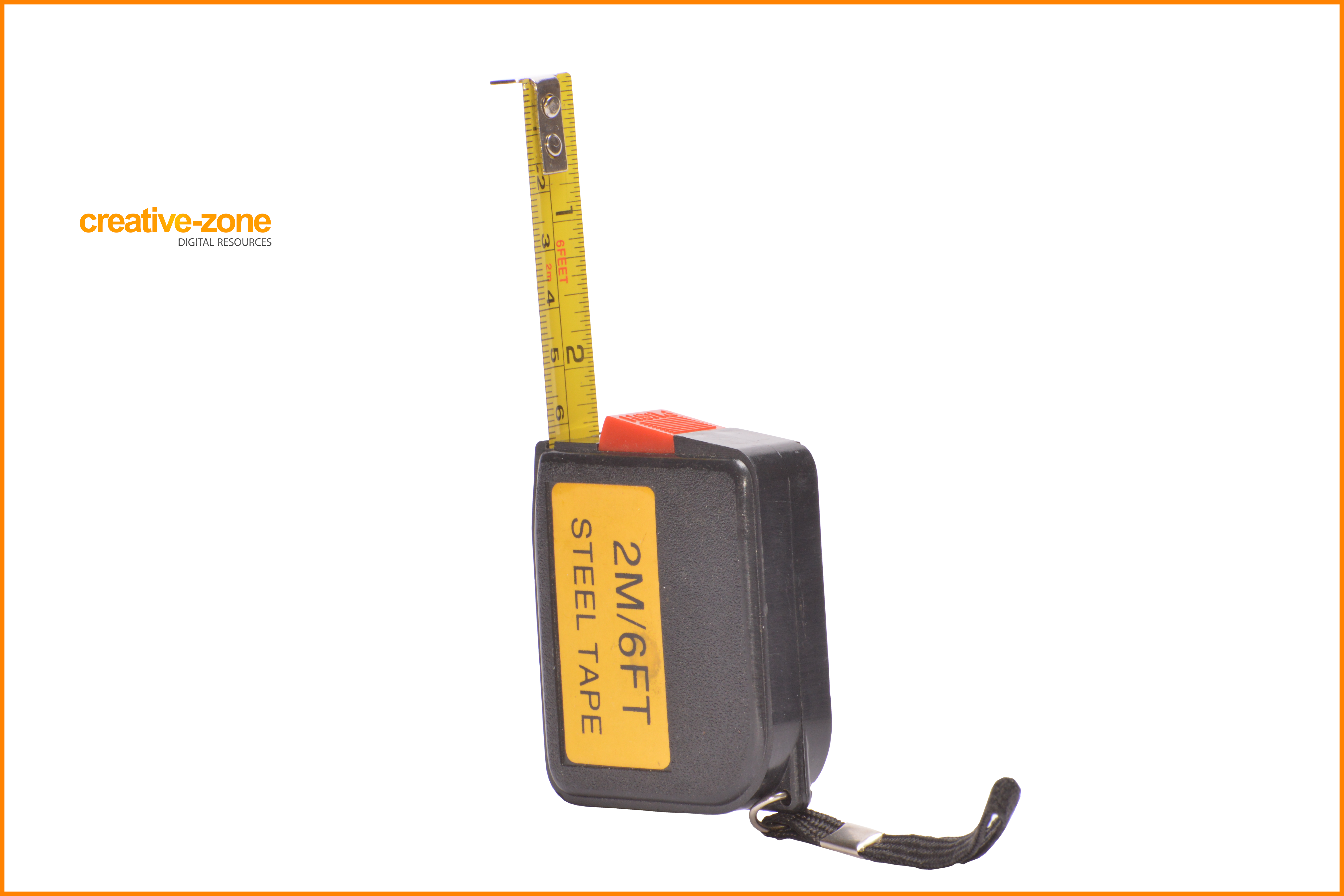 Steel Tape With Stopper, Roll Tape Measure With Backstop, - Tape Measure (6030x4020), Png Download