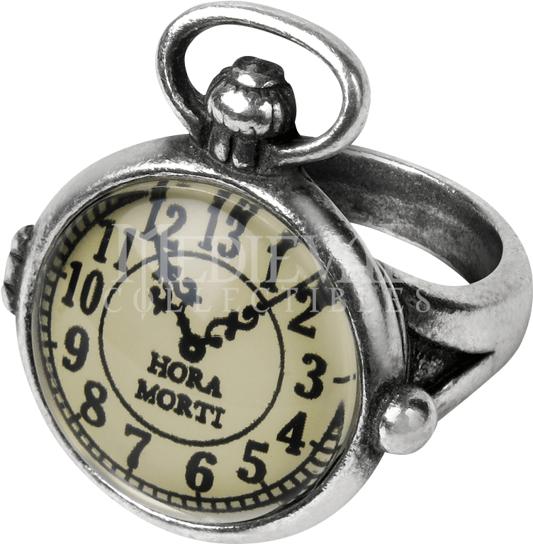 Steampunk Timepiece Ring - Alchemy Gothic Steampunk Uncle Albert's Time Piece (767x767), Png Download