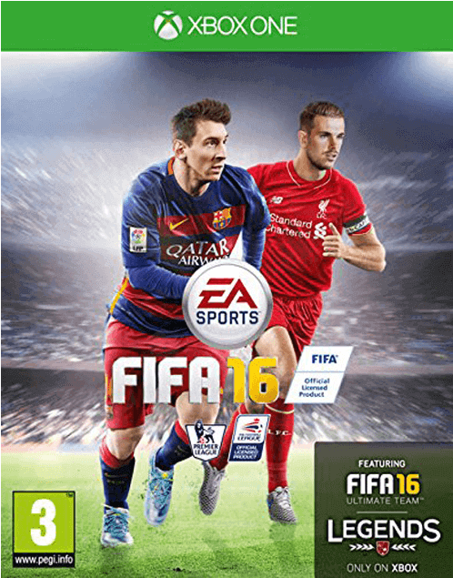 Fifa - Electronic Arts Fifa 16 Xbox One (552x700), Png Download