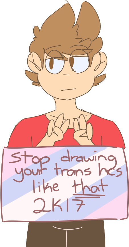 Eddsworld Transgender Au (659x899), Png Download