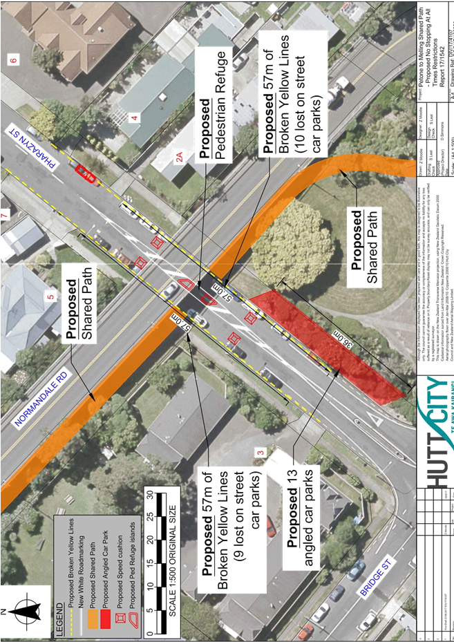 Attachment 3 Proposed No Stopping At All Times Restrictions - Hutt City (656x952), Png Download