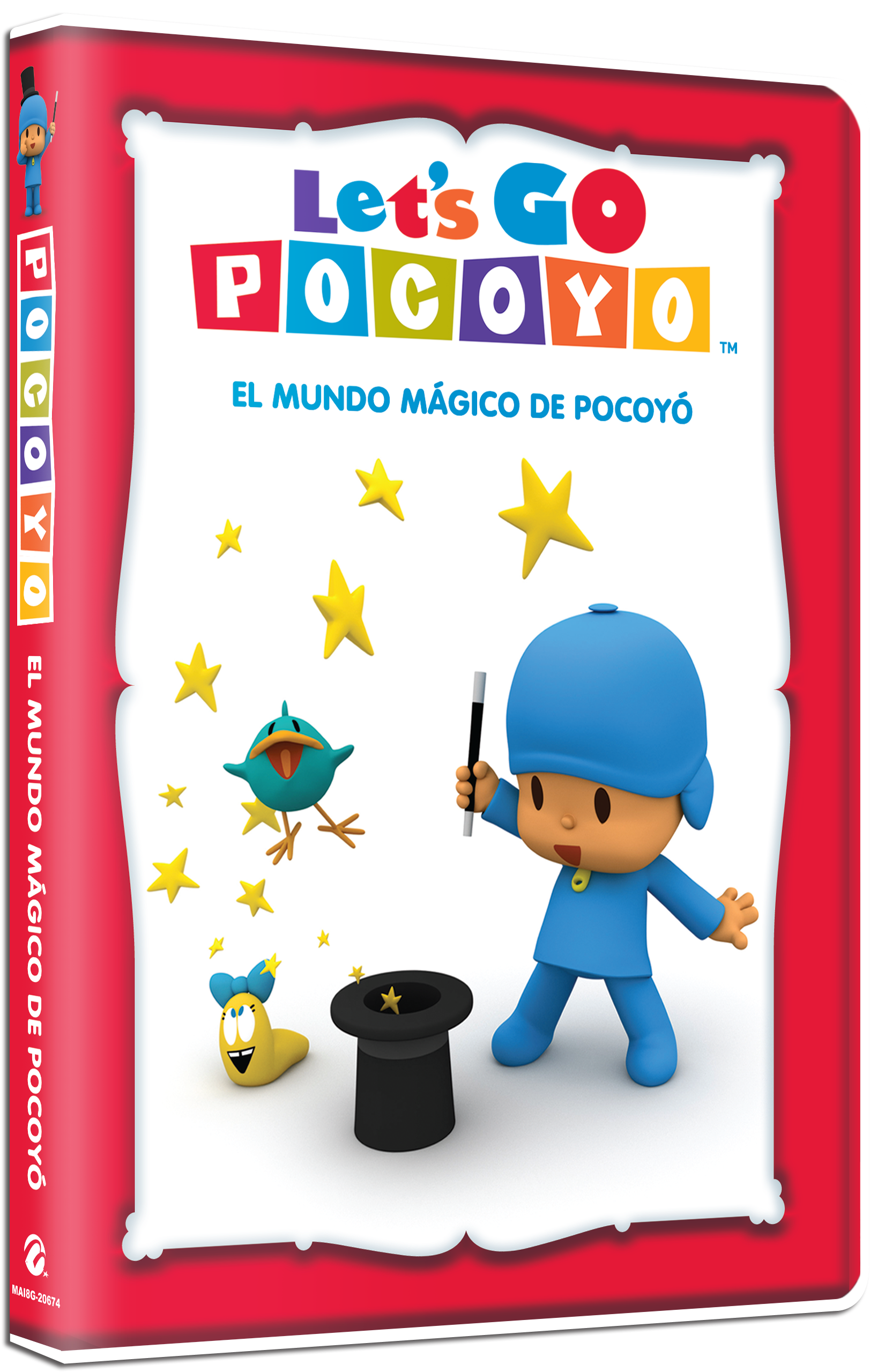 Mai8g-20674 Pocoyo ¨mundo Mágico De Pocoyo¨ Packshot - Pack Let´s Go Pocoyo (volúmenes 3 Y 4) (1780x2691), Png Download