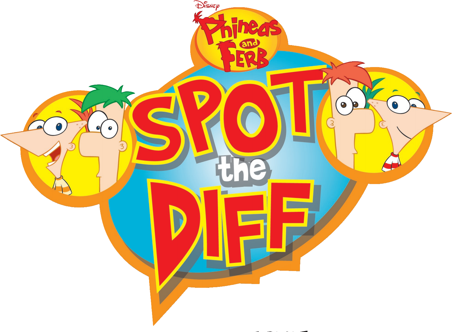 Spot The Diff Phineas And Ferb Wiki - Phineas & Ferb Backpack Id Tag (11040a) (1628x1162), Png Download