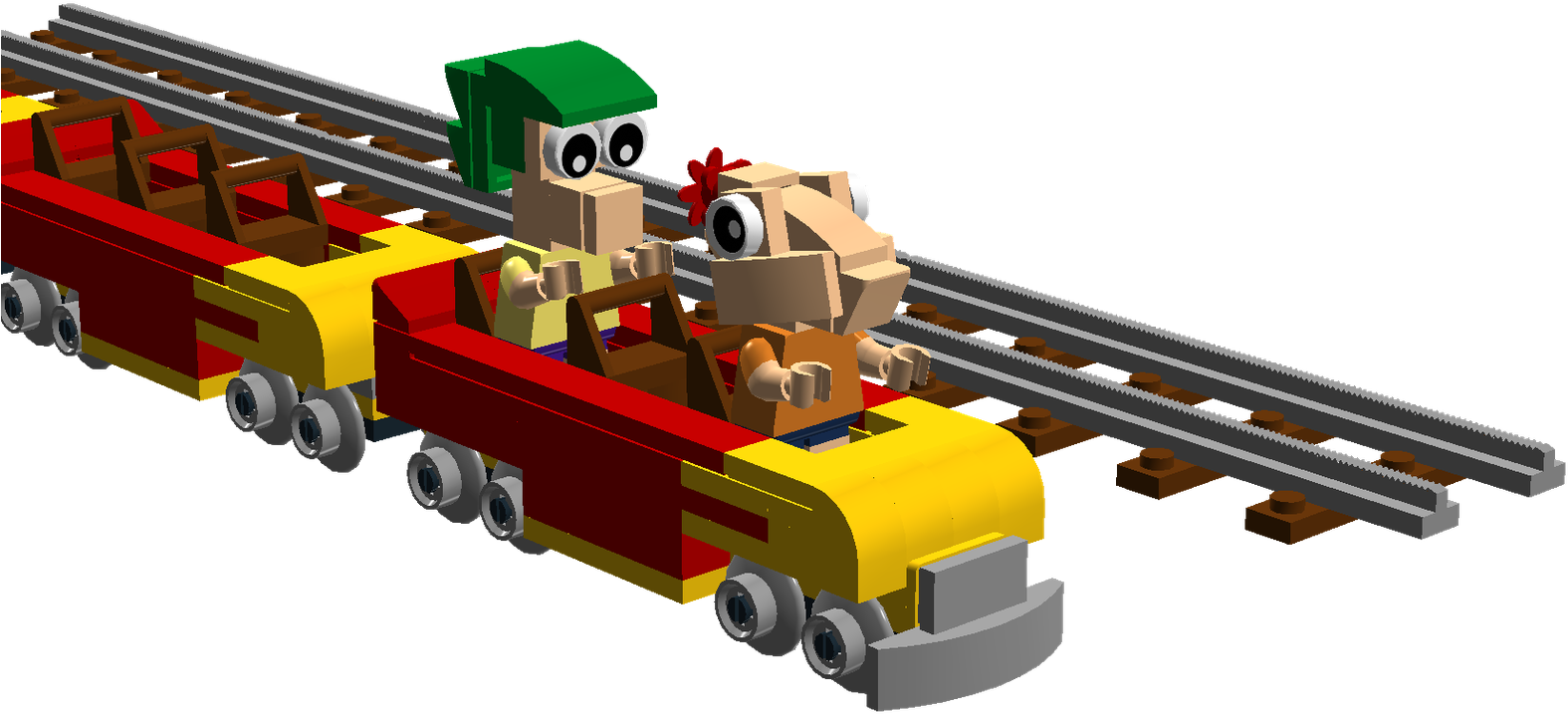 Phineas And Ferb - Locomotive (1600x827), Png Download