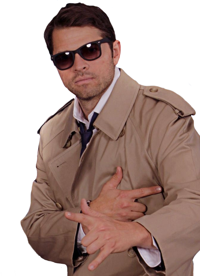 Report Abuse - Misha Collins We Heart (672x926), Png Download
