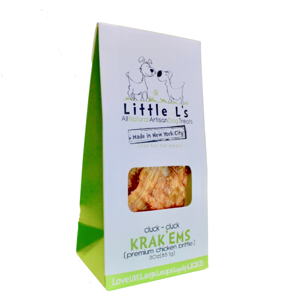 Chicken Brittle Dog Treats Little L's Artisan Dog Treats - Dog (594x600), Png Download