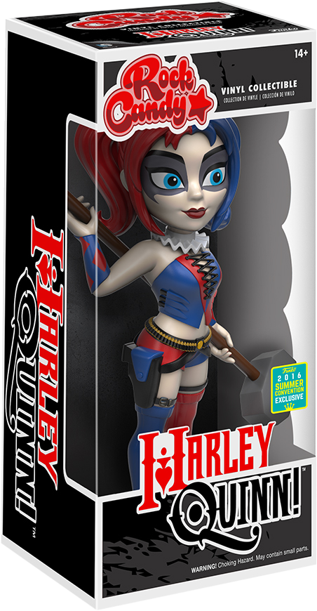 Enlarge - Rock Candy Classic Harley Quinn (458x869), Png Download