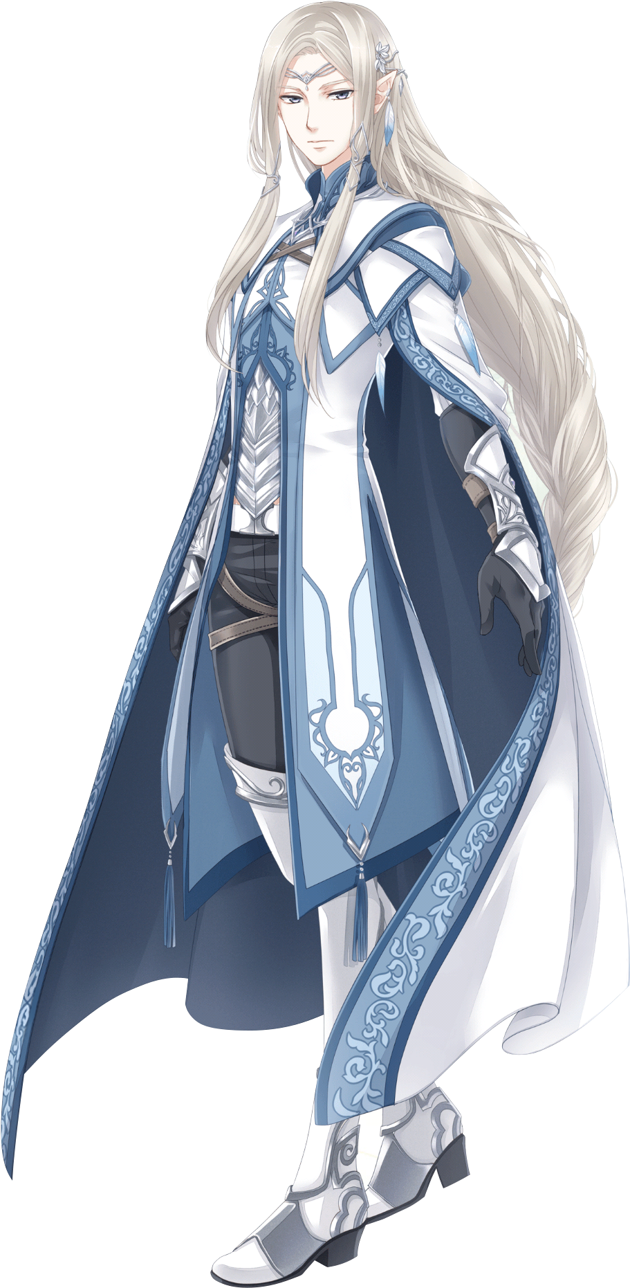 Prince Chloris - Miracle Nikki Characters (1200x2000), Png Download