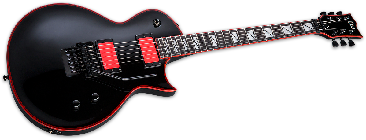 Prince Guitar Png Svg Black And White Stock - Esp Ltd Gh-600 Gary Holt (1200x476), Png Download