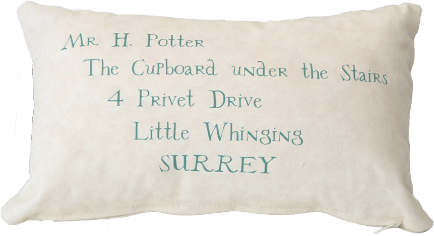Hogwarts Acceptance Pillow Front V=1523875874 - Cushion (1055x1200), Png Download