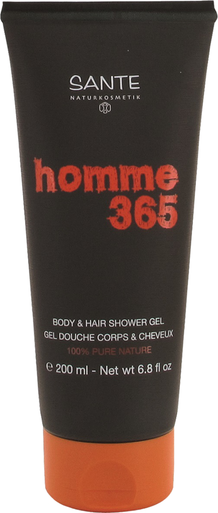 Homme 365 Body & Hair Shower Gel - Sante Homme 365 Body & Hair Shower Gel (426x1000), Png Download