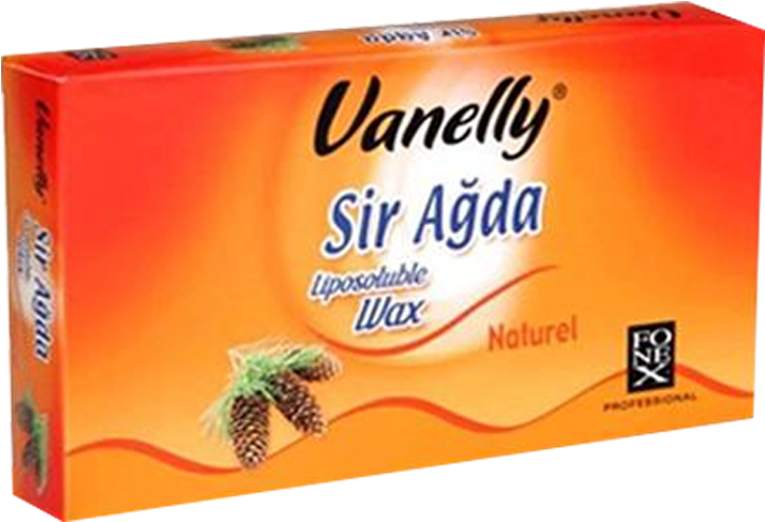 Vanelly Depilatory Block Wax Body Hair Removal 500 - Vanelly Kartuş Sir Ağda 500 Ml Naturel (800x800), Png Download