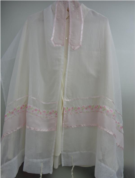 Load Image Into Gallery Viewer, Rose Garden Tallit - Lace (600x600), Png Download