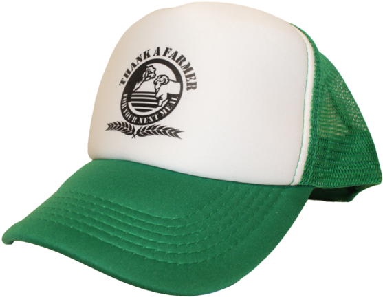 Green & White - Hat (600x568), Png Download