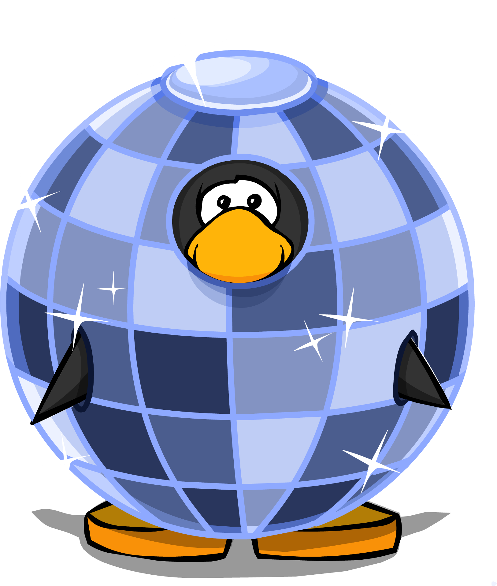 Mirror Ball Costume On A Player Card - Costume (1625x1915), Png Download