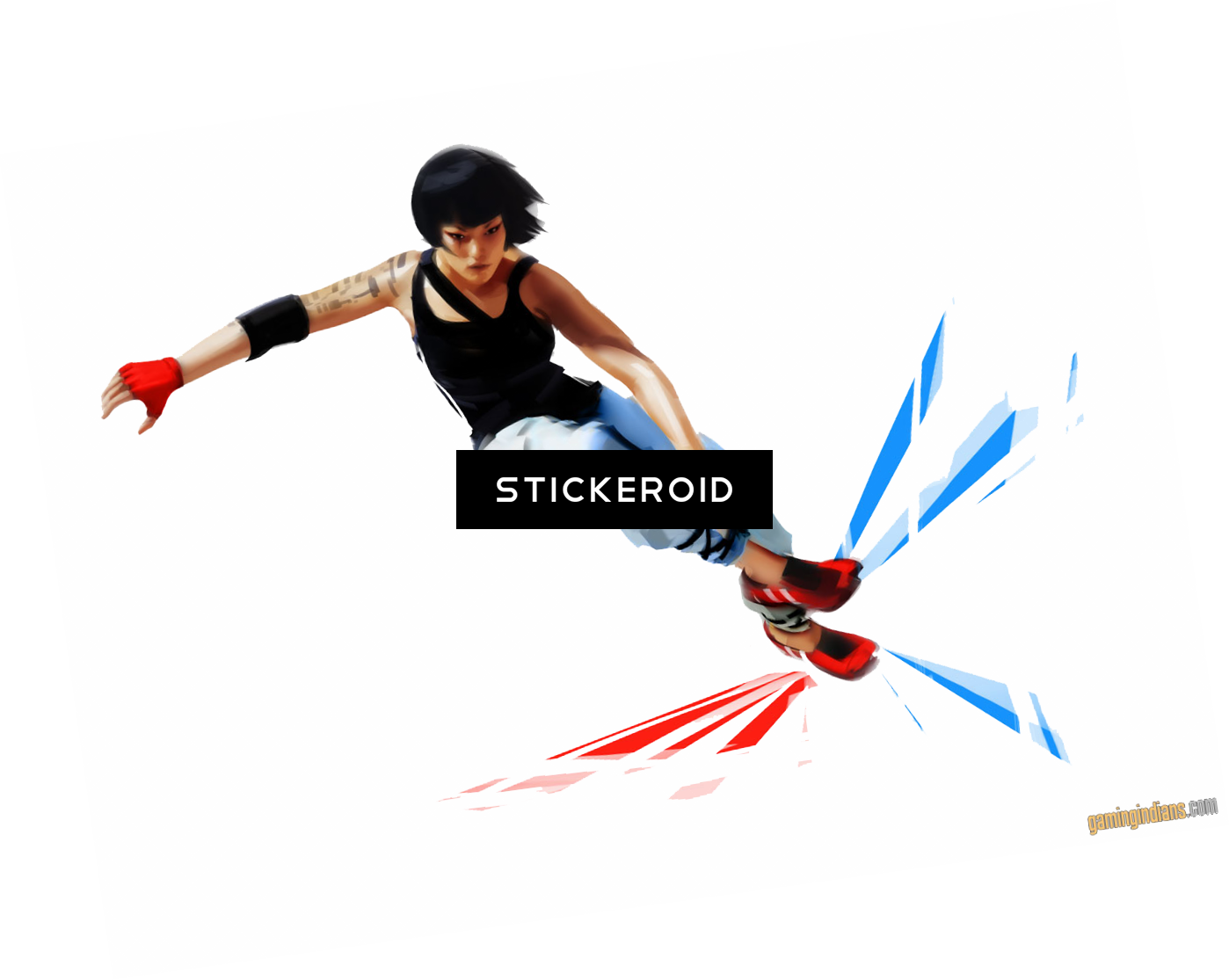 Mirrors Edge (1398x1115), Png Download