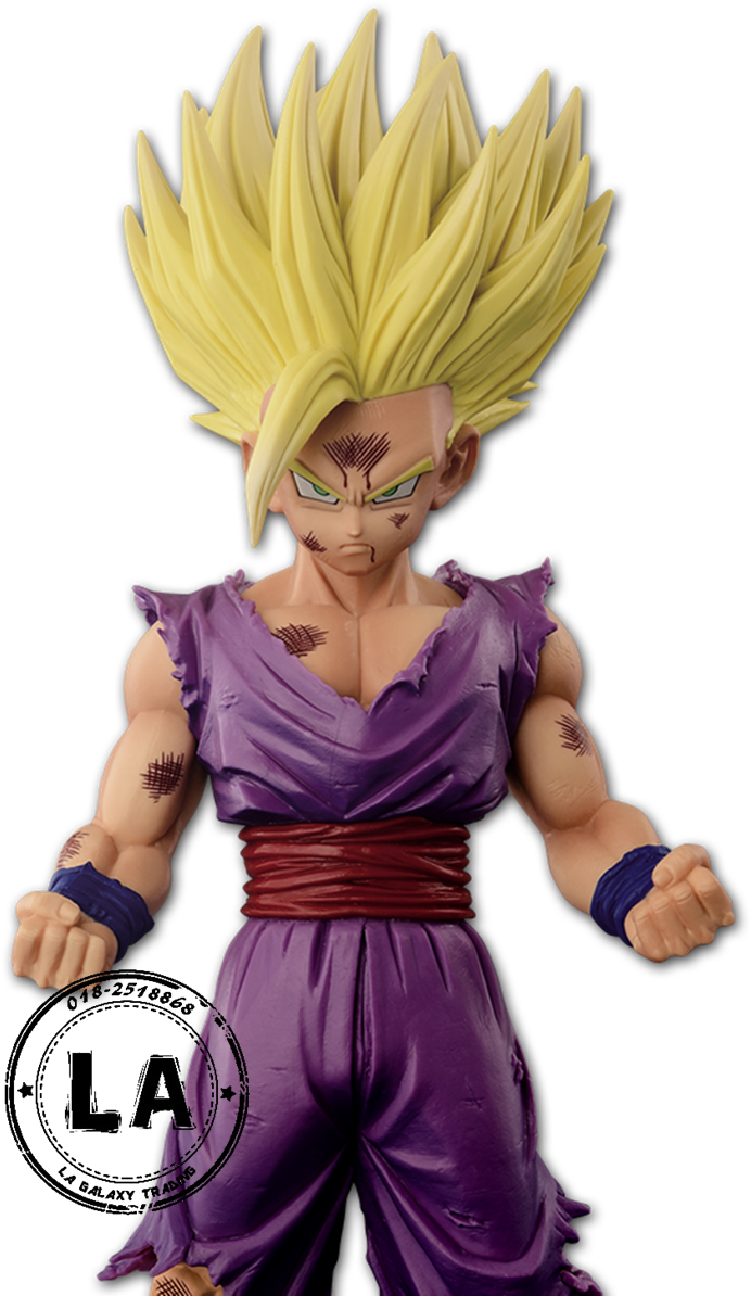 La Galaxy Trading - Dragon Ball Z Master Stars Piece: The Son Gohan Special (800x1210), Png Download