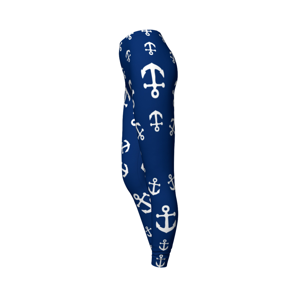 Anchor Pinwheel Leggings - Illustration (1024x1024), Png Download