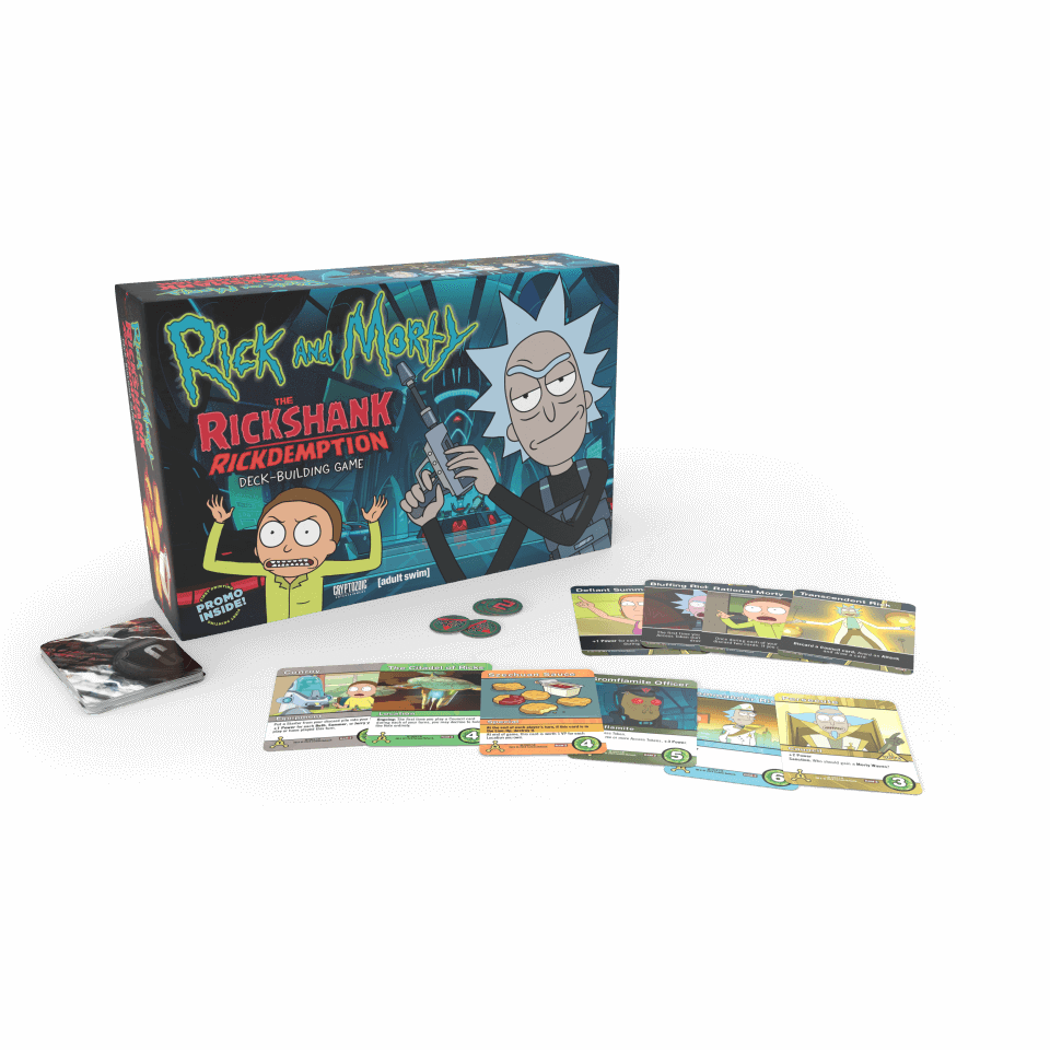 Rick And Morty Rickshank Redemption - Rick And Morty The Rickshank Rickdemption Deck Building (960x960), Png Download
