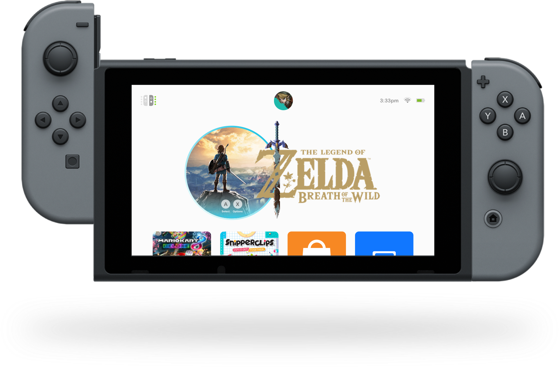 Simple, Modern, And Nintendo - Nintendo Switch Black Screen (2500x1314), Png Download