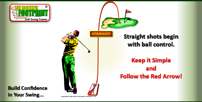 Ace Of Hearts Golfer's Footprint Swing Trainer - Golf Swing Trainer (790x400), Png Download