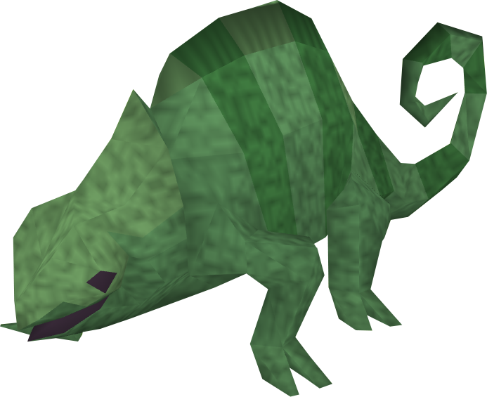 Colours - Transparent Chameleon (693x565), Png Download