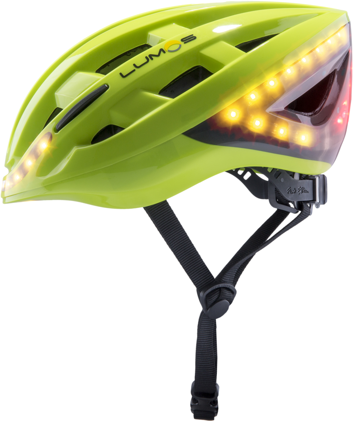 Lumos Kickstart Helmet - Cykelhjelm Med Led Lys (800x841), Png Download