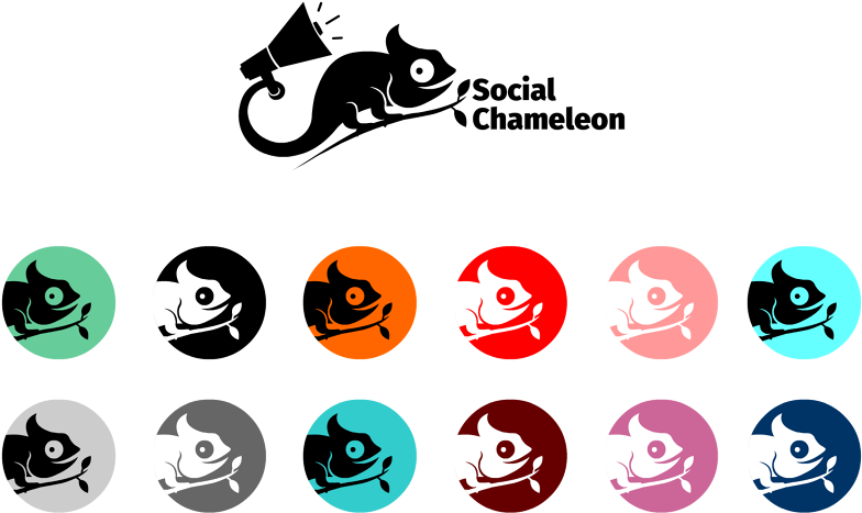 Chameleon Eye Logo (1000x562), Png Download