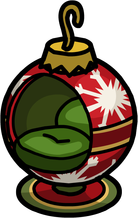 Festive Chair - Regalo Navidad Club Penguin (445x704), Png Download